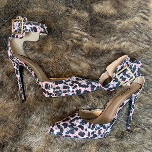 Animal Print Heels